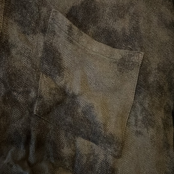 Rails hunter olive tie dye button shirt - Picture 7 of 7